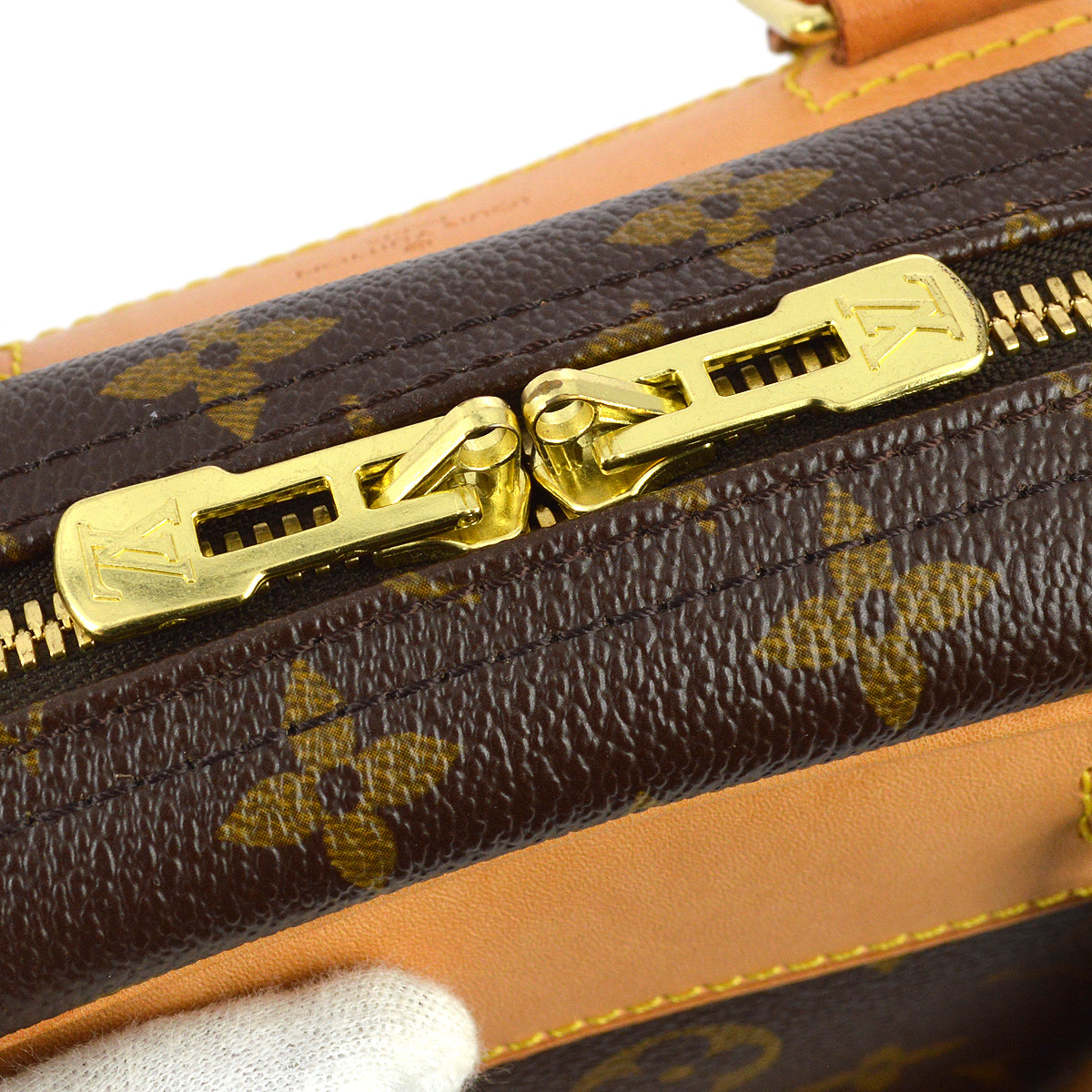 Louis Vuitton 2006 Monogram Trouville Handbag M42228