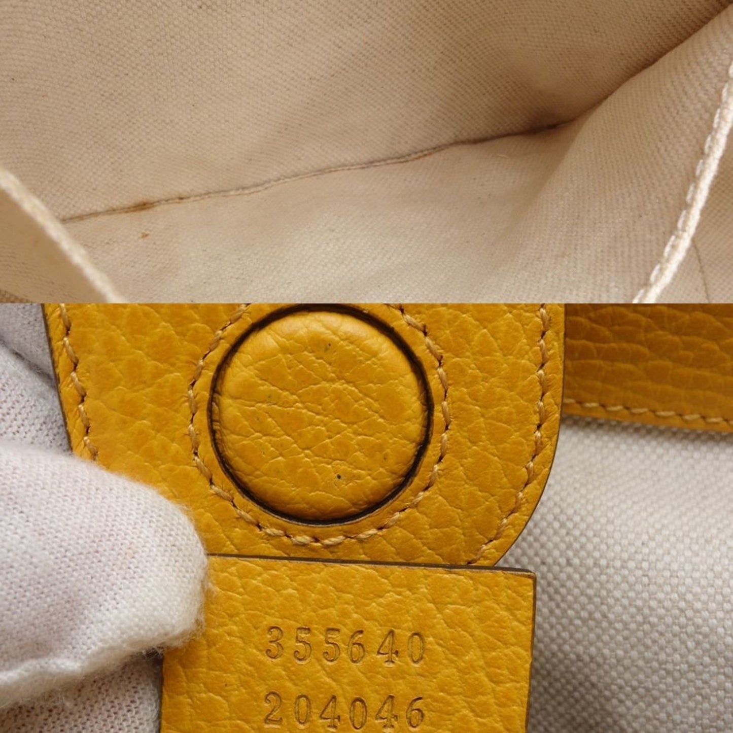 Gucci Swing  Leather Tote Bag ()