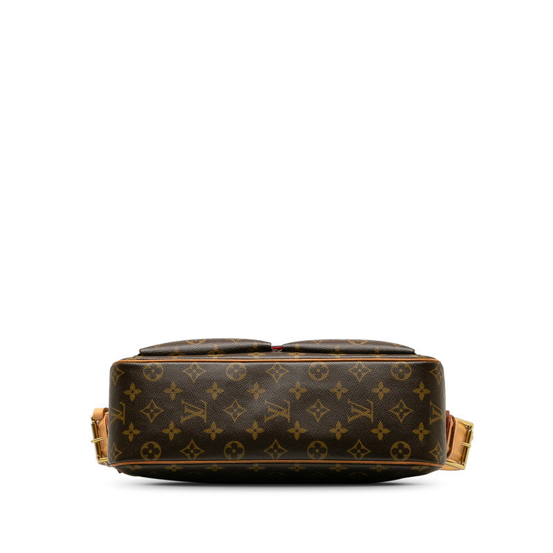 Louis Vuitton Monogram Vivace GM Shoulder Bag M51163 Brown PVC Leather  Louis Vuitton