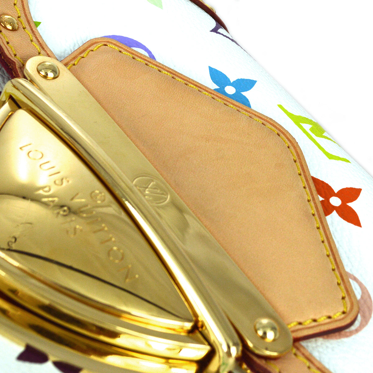 Louis Vuitton 2007 White Monogram Multicolor Marilyn M40127