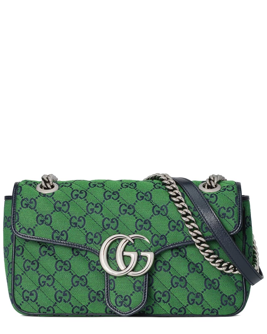 Luxury Gucci Trending 2025 GG Marmont 2.0 Leather Shoulder Bag