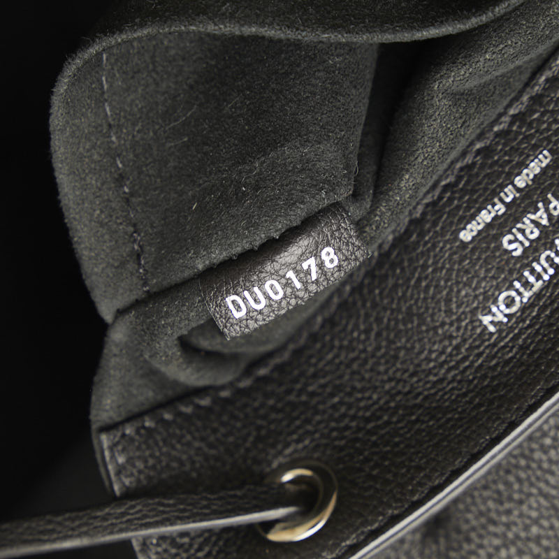 Louis Vuitton M41815 Black Black Leather  Louis Vuitton Locky M41815 Black Leather Ladies Louis Vuitton