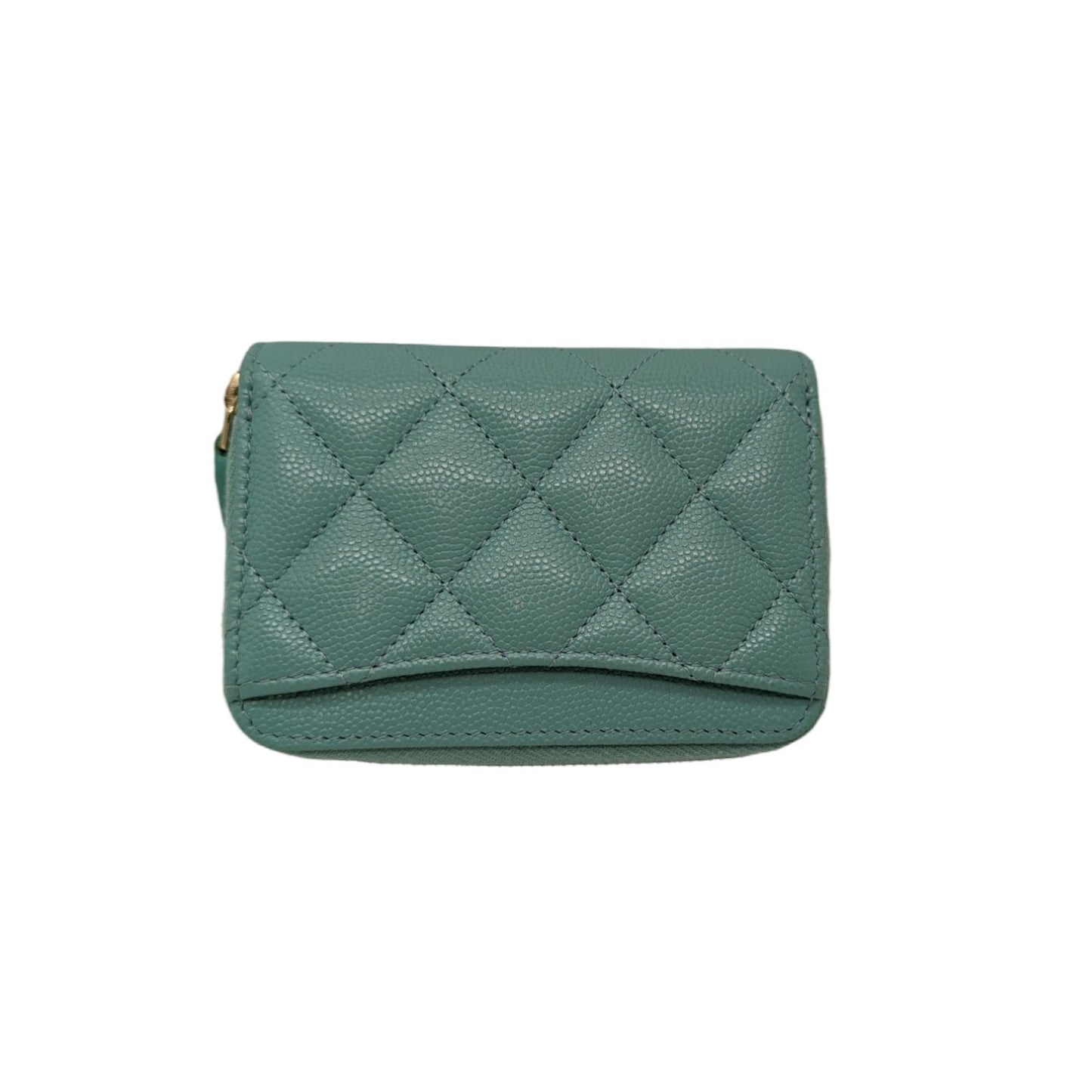Luxury Chanel Coin Purse Interlocking CC Logo Wallet