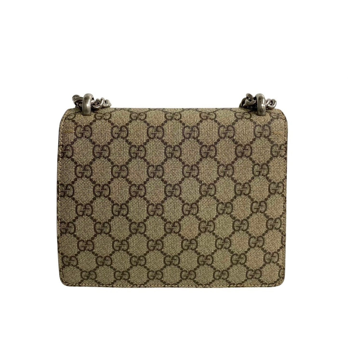 Gucci Horsebit  Canvas Shoulder Bag ()
