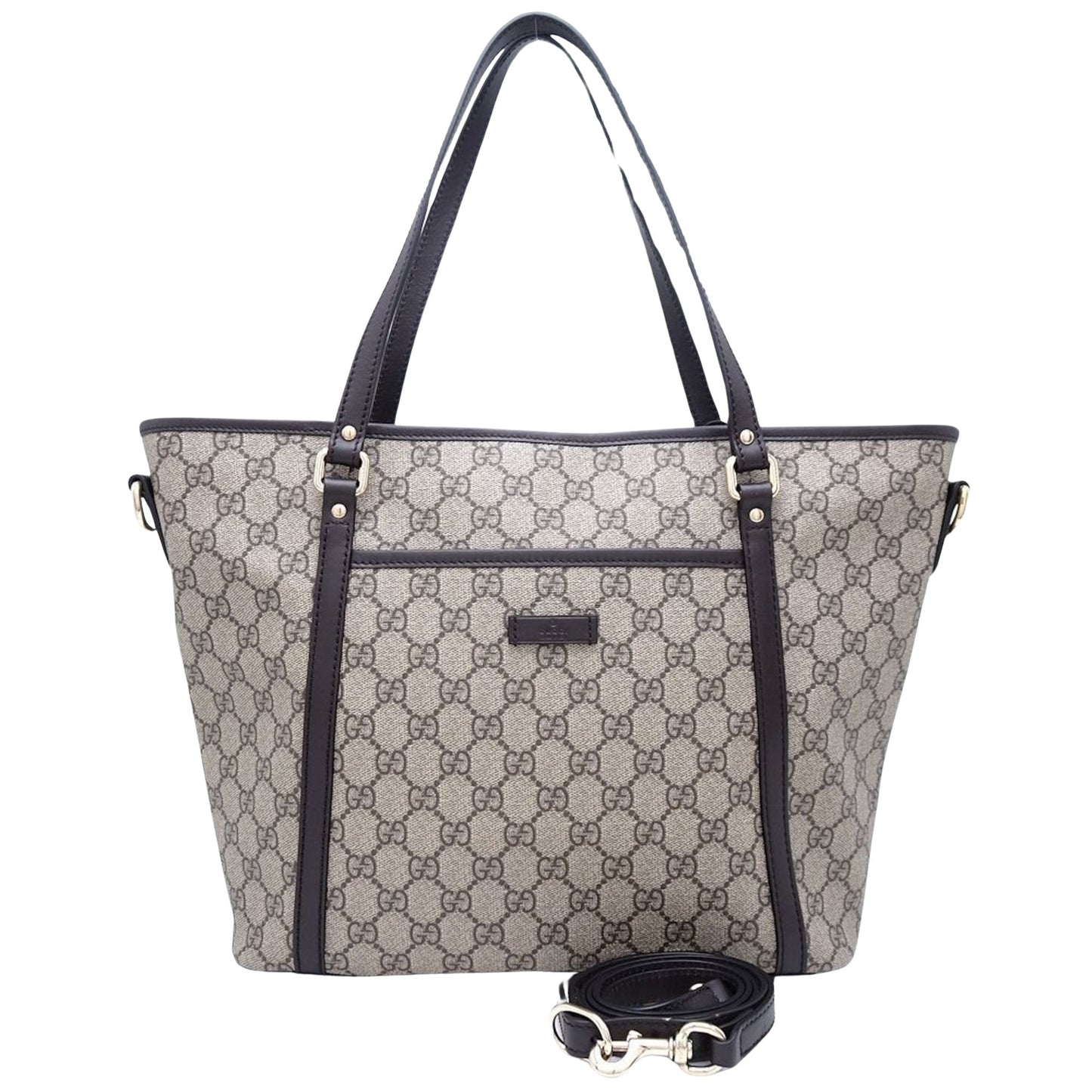 Gucci Gg Supreme  Canvas Tote Bag ()