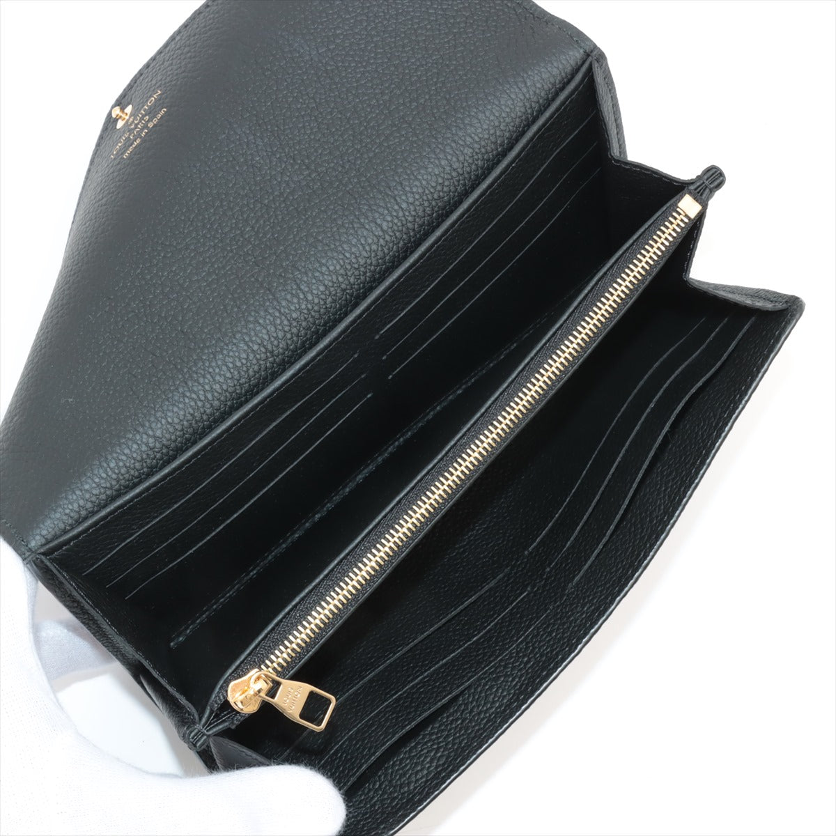 Louis Vuitton Monogram Amplant Portfoliosara M61182 Noneir Long Wallet