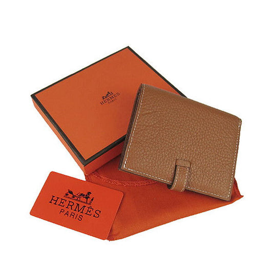 Luxury Hermes Wallet H006 Wallet Coffee