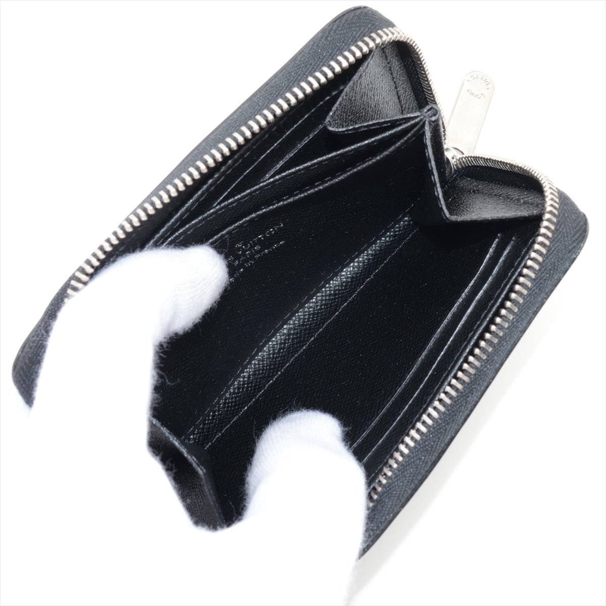 Louis Vuitton Epi Zippy Coin M60152 Noir Coin Case