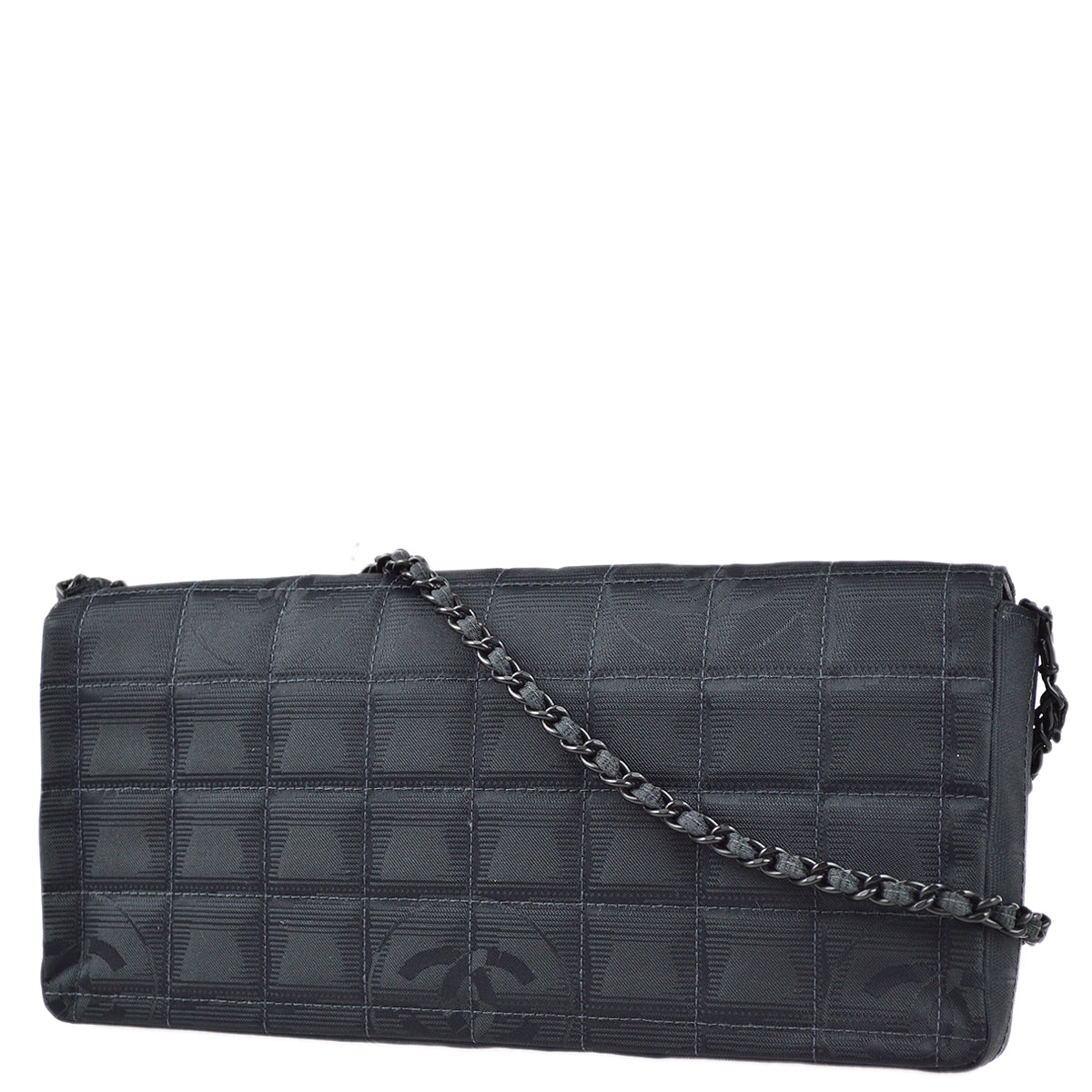Luxury Chanel 2001-2003 Black New Travel Line East West