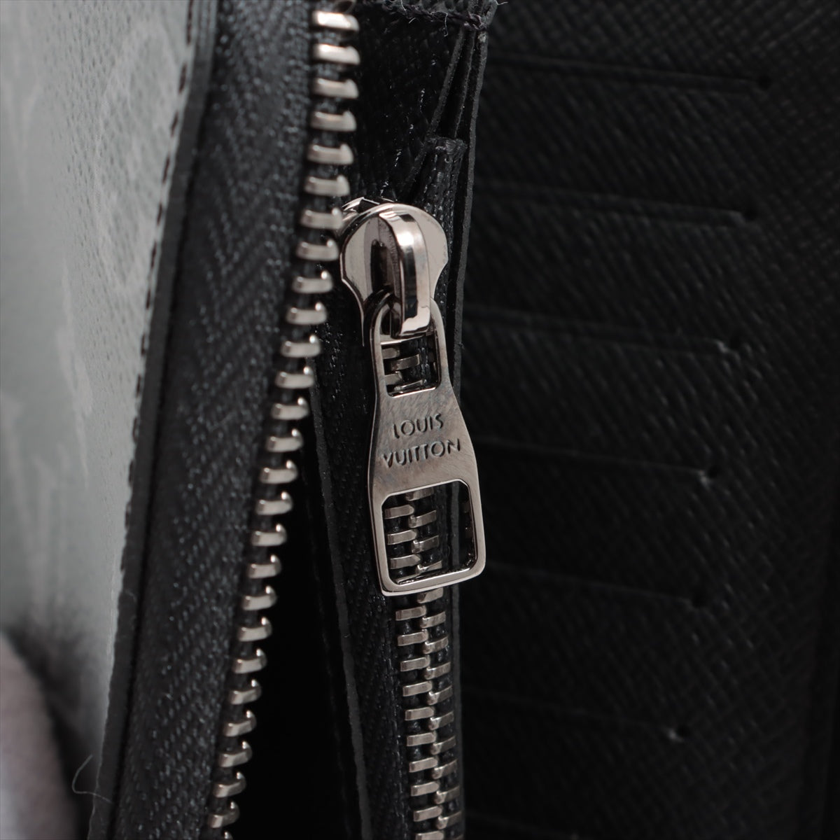 Louis Vuitton Monogram Zippy Wallet Vertical M62295 Black Wallet
