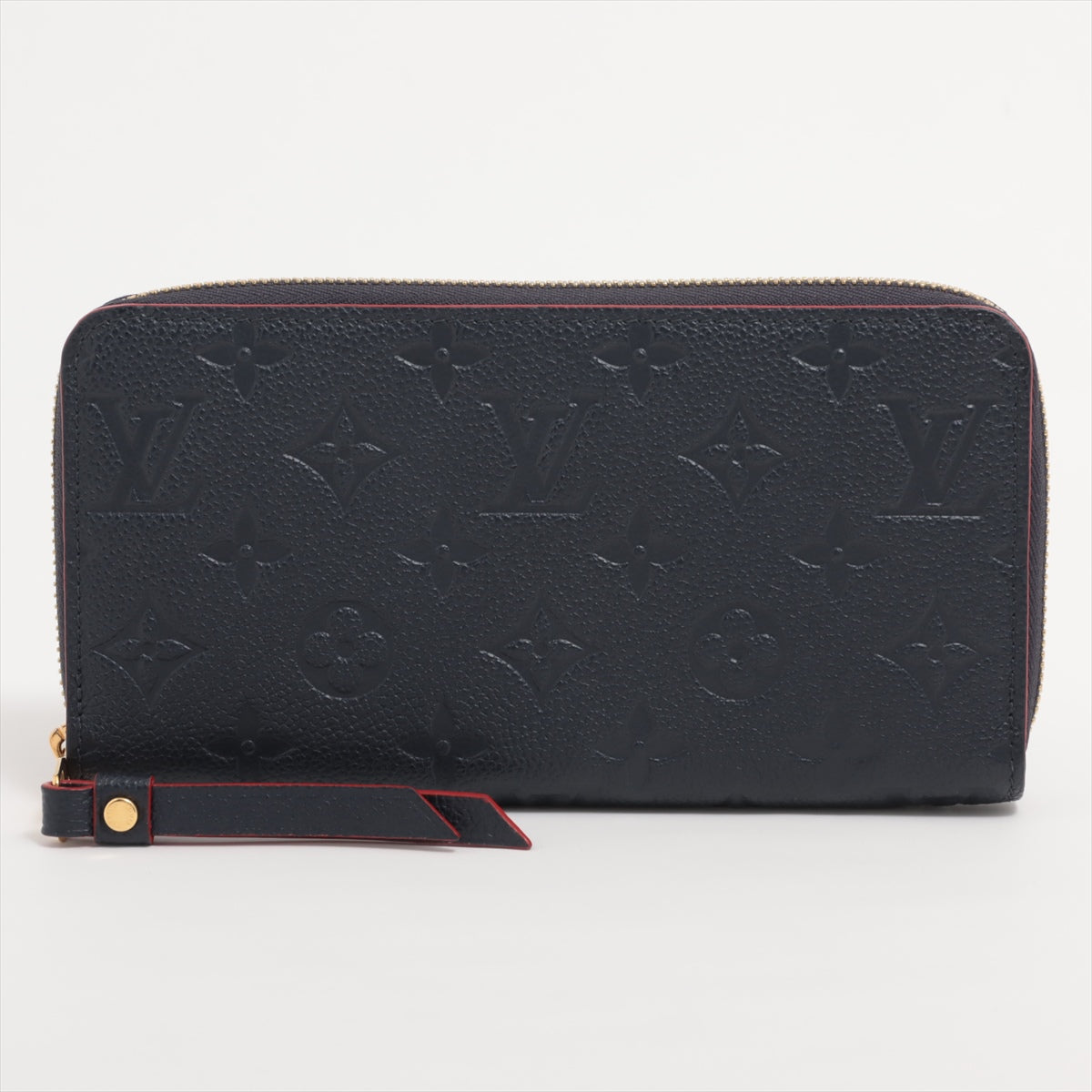 Louis Vuitton Implant  Wallet M62121 Marine Round Zip Wallet