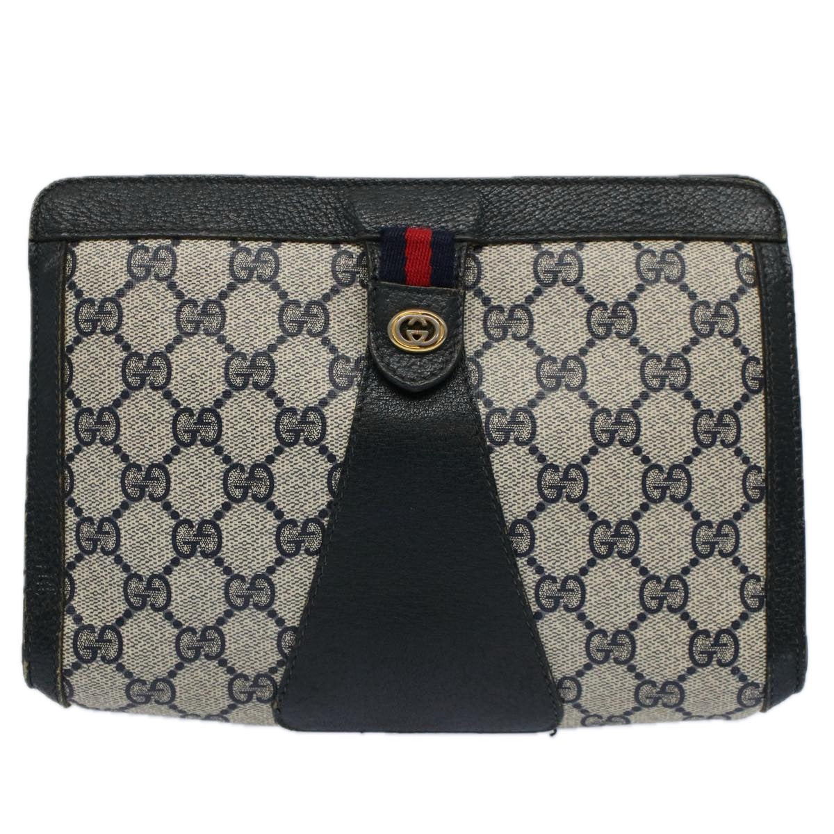 Gucci  Canvas Clutch Bag