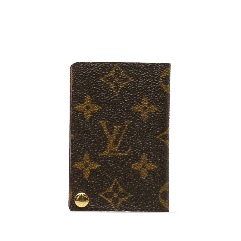 Louis Vuitton Monogram Porte Carte Credit Pression Card Case M60937