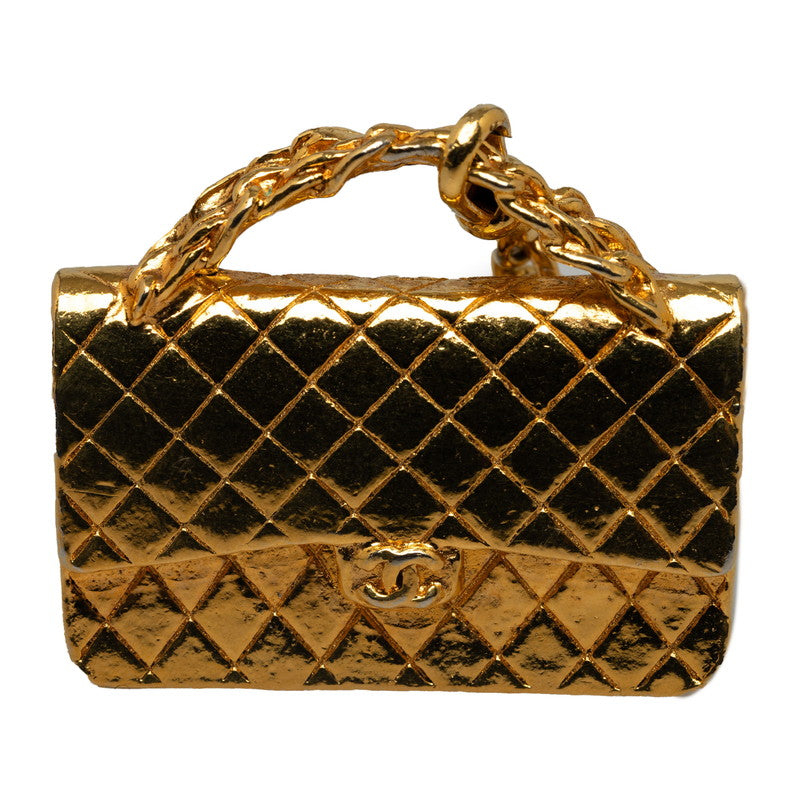 Chanel Vintage Matelasse Chain Belt Gold