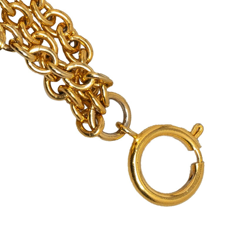 Chanel Vintage Matelasse Chain Belt Gold