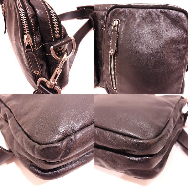 Luxury Gucci Trending 2025 Leather Crossbody Bag Black