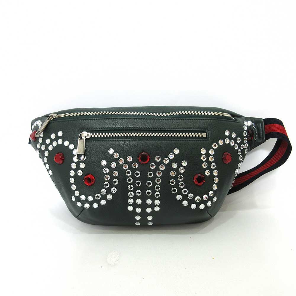 Luxury Gucci Trending 2025 Leather Body Bag Waist Bag 484683