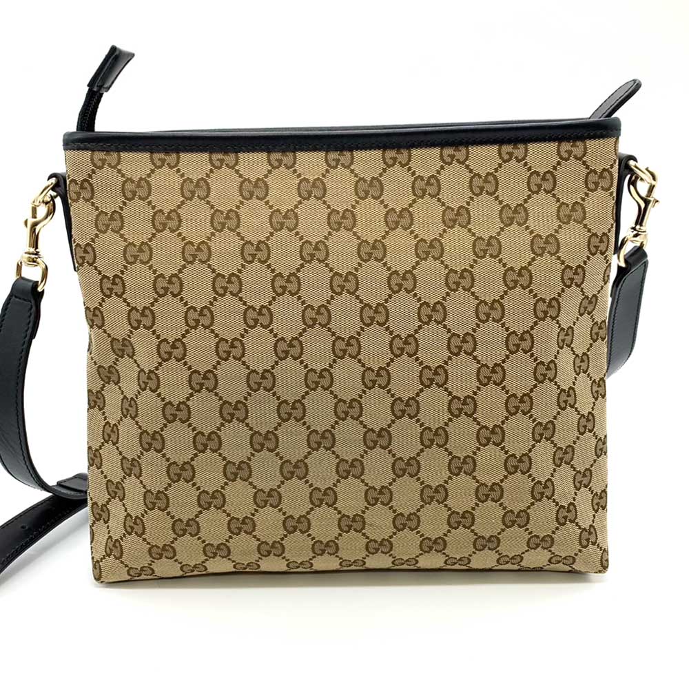 Luxury Gucci Trending 2025 GG Canvas Leather Shoulder Bag
