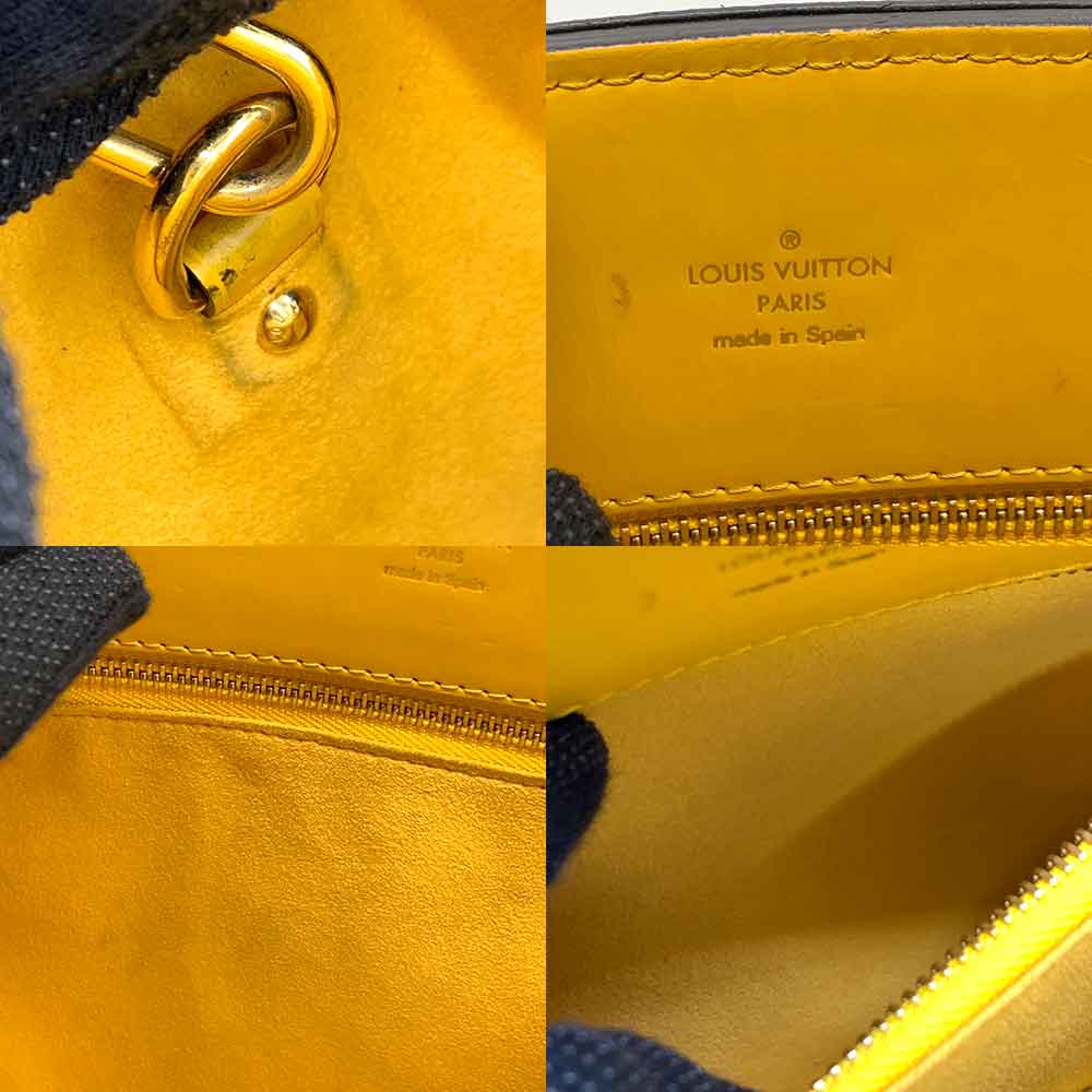 Louis Vuitton Phoenix PM Tote Bag Brown Yellow