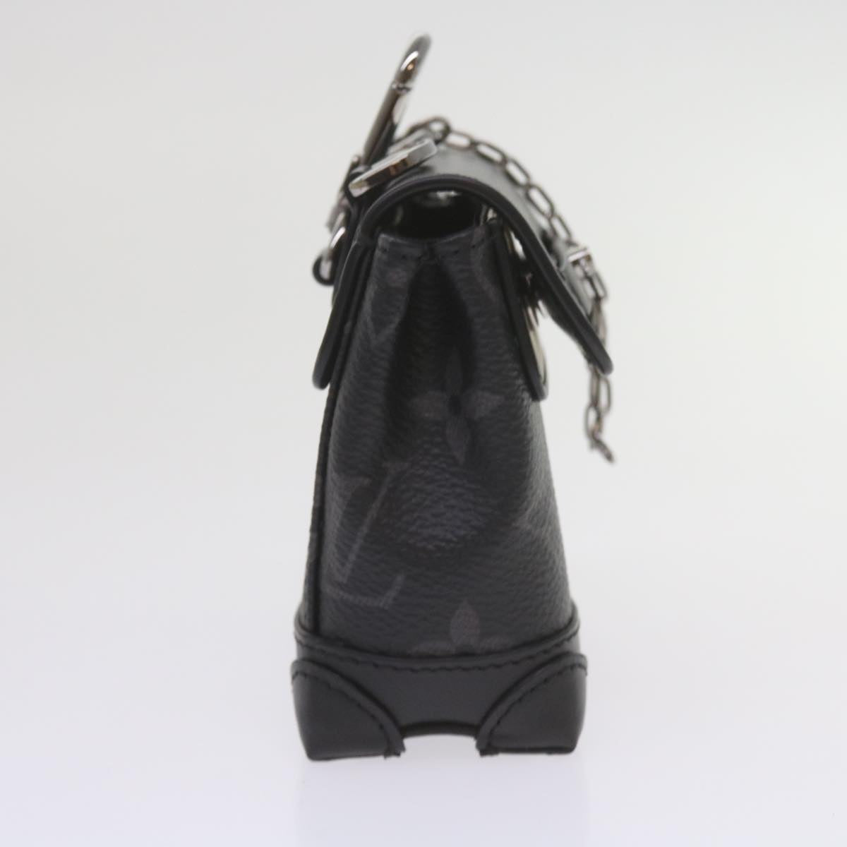 LOUIS VUITTON Monogram Eclipse Mini Steamer Pouch M00340 LV 60001S