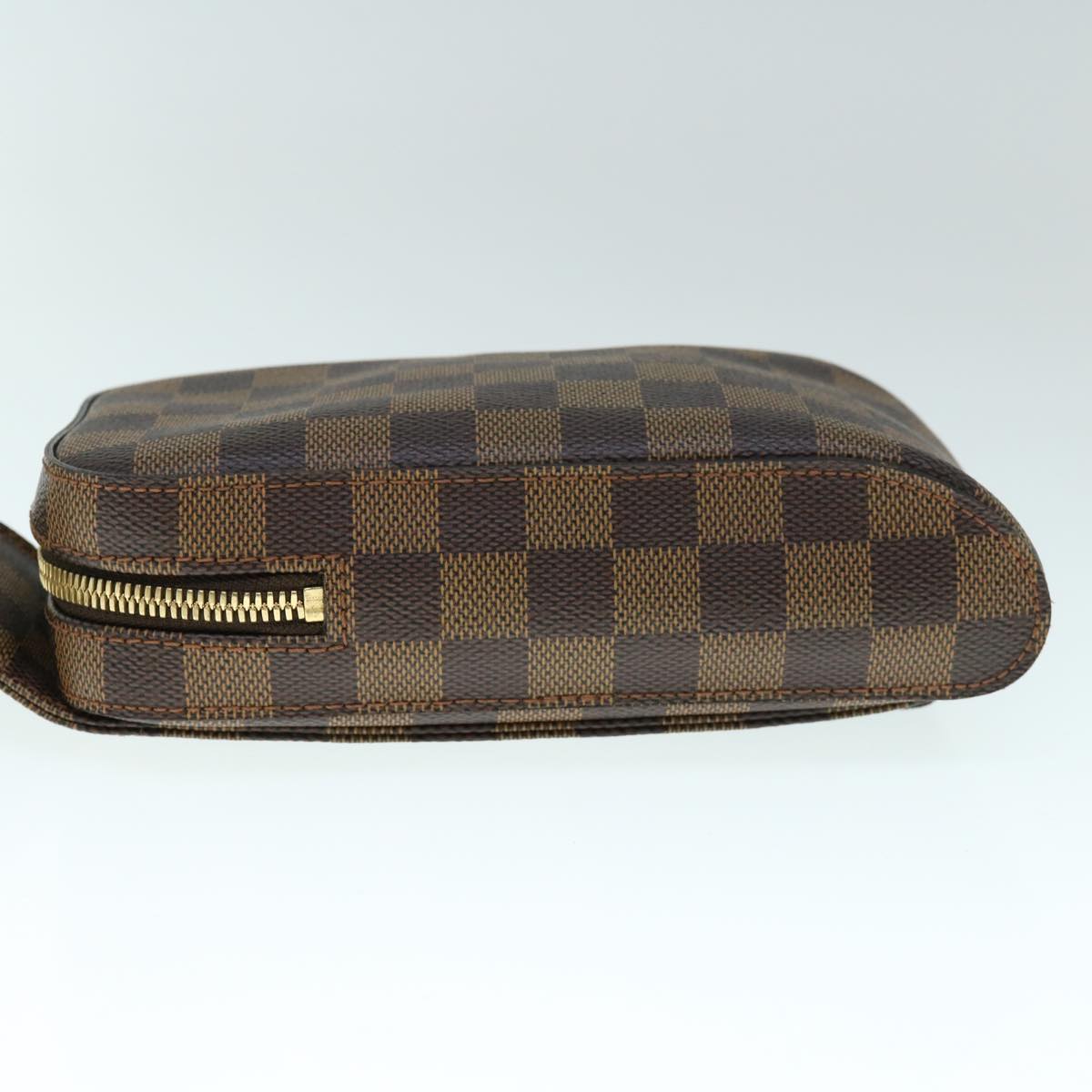 LOUIS VUITTON Damier Ebene Geronimos Shoulder Bag N51994 LV 60002A