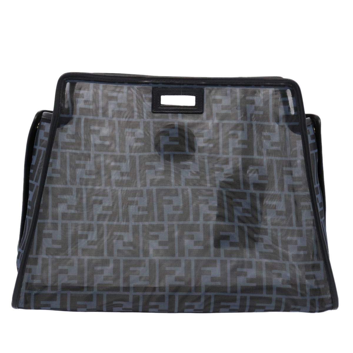 Luxury FendiPeek A Boo Defender Hand Bag Nylon Black 7AR718 A6D7 F180G60041