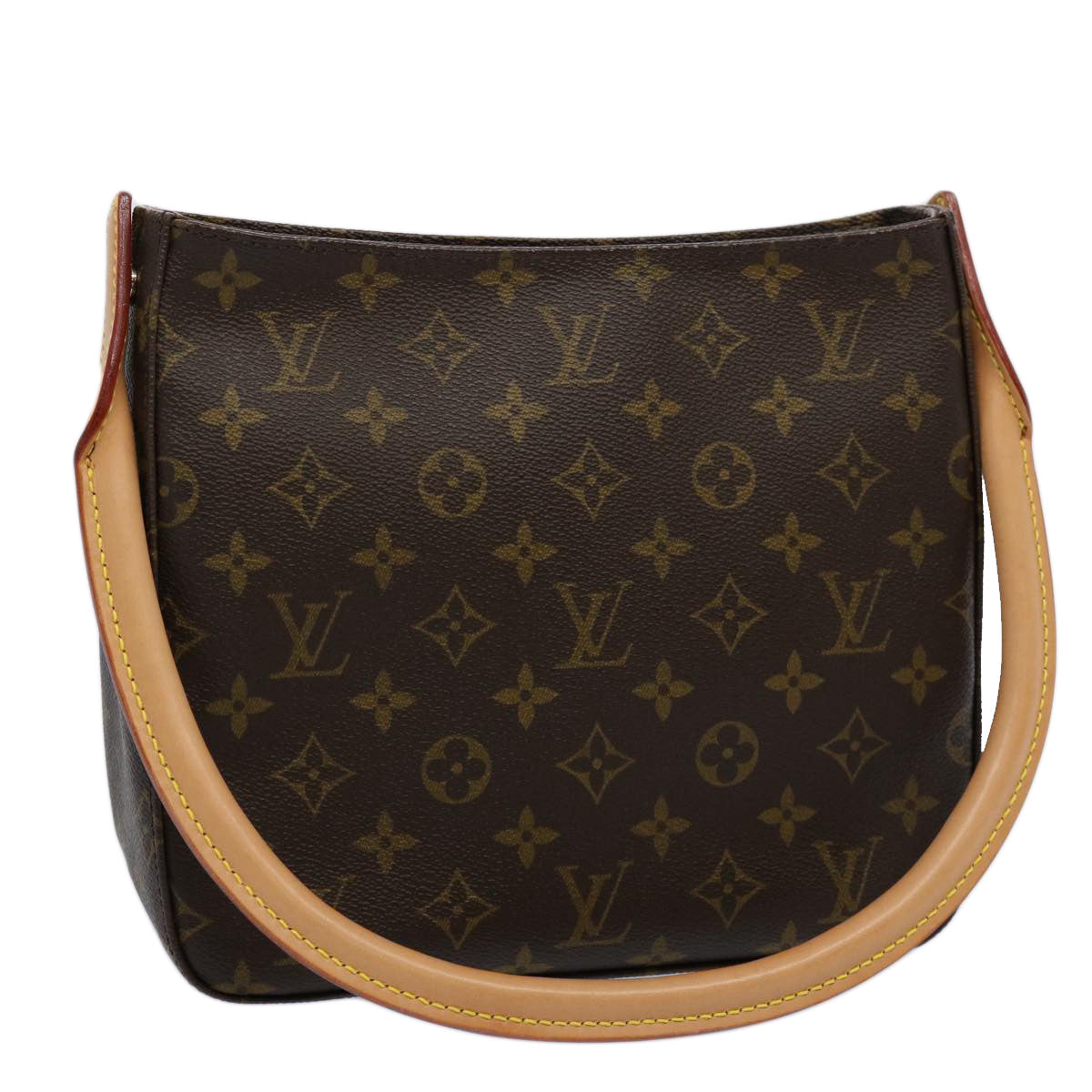 LOUIS VUITTON Monogram Looping MM Shoulder Bag M51146 LV 60045