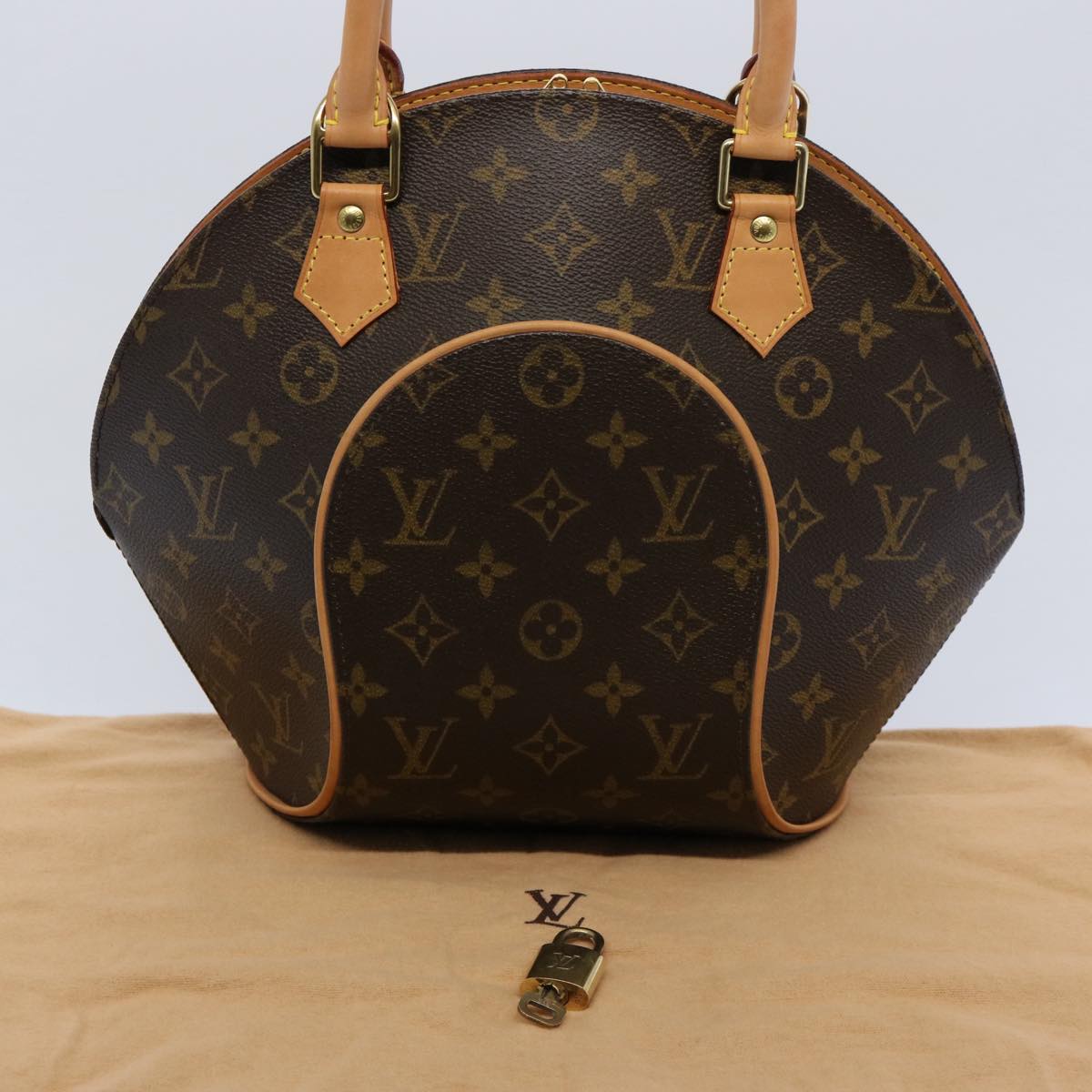 LOUIS VUITTON Monogram Ellipse PM Hand Bag M51127 LV 60057