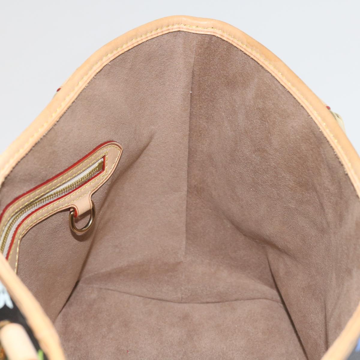 LOUIS VUITTON Monogram Multicolor Annie MM Shoulder Bag Black M40308 60084A