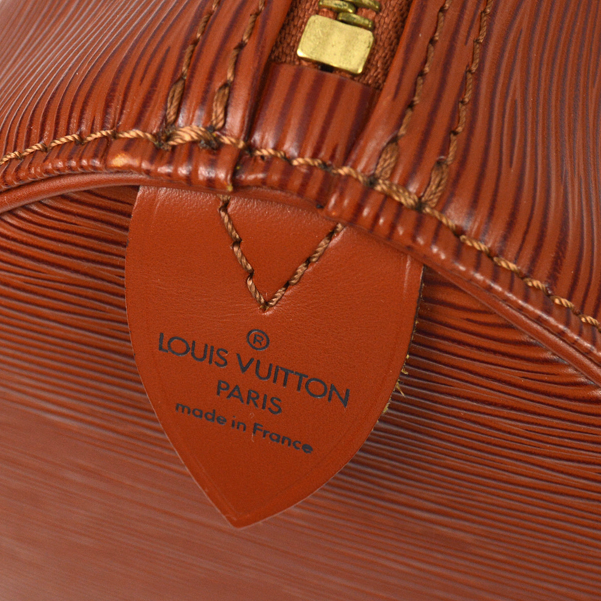 Louis Vuitton 1993 Brown Epi Speedy 25 Handbag M43013