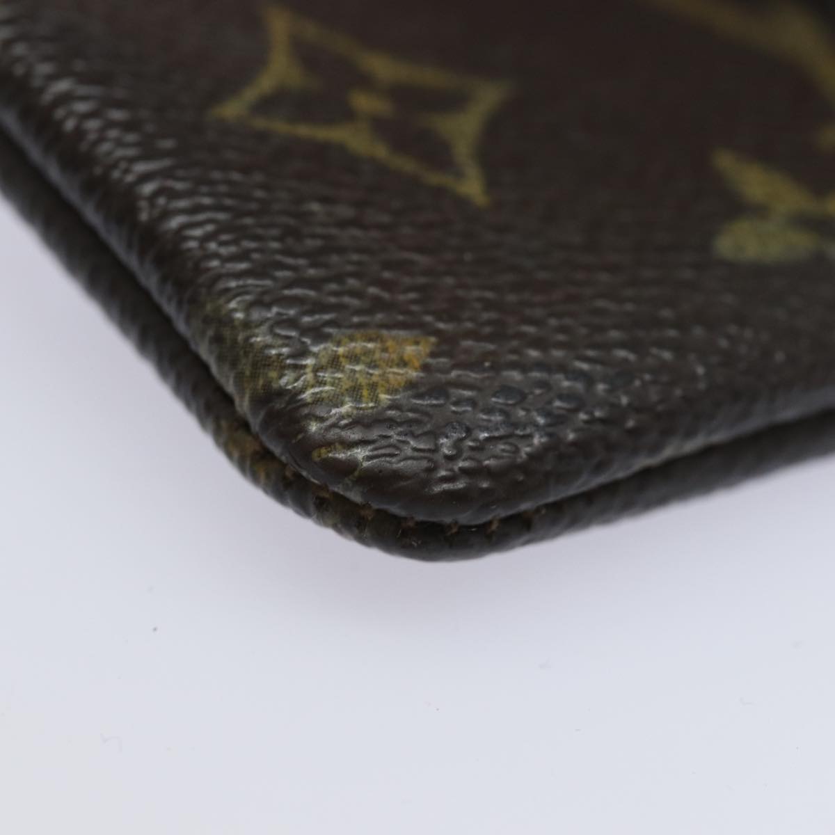LOUIS VUITTON Monogram Pochette Cles Coin Purse M62650 LV 60185