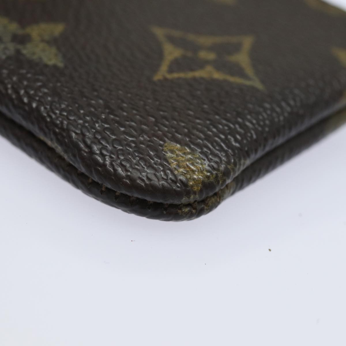 LOUIS VUITTON Monogram Pochette Cles Coin Purse M62650 LV 60185