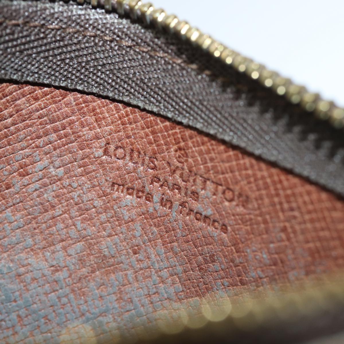 LOUIS VUITTON Monogram Pochette Cles Coin Purse M62650 LV 60185