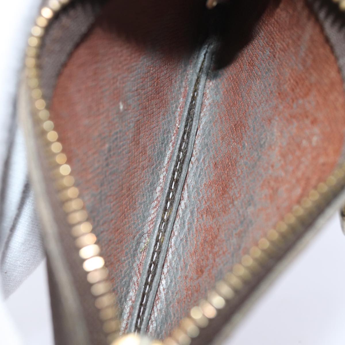 LOUIS VUITTON Monogram Pochette Cles Coin Purse M62650 LV 60185