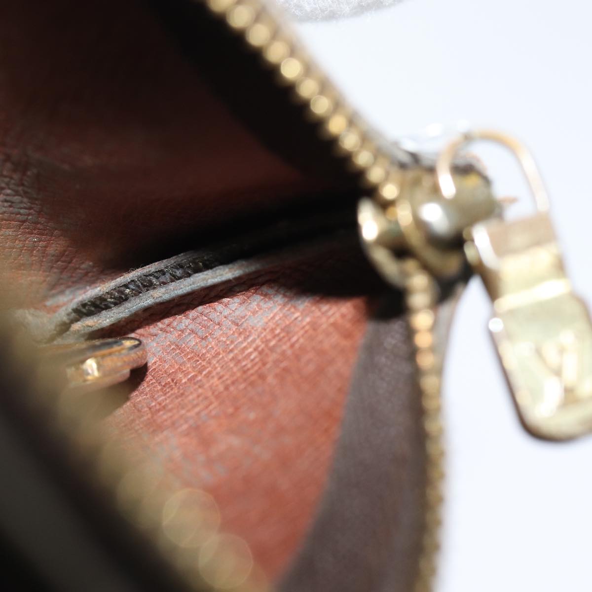 LOUIS VUITTON Monogram Pochette Cles Coin Purse M62650 LV 60185