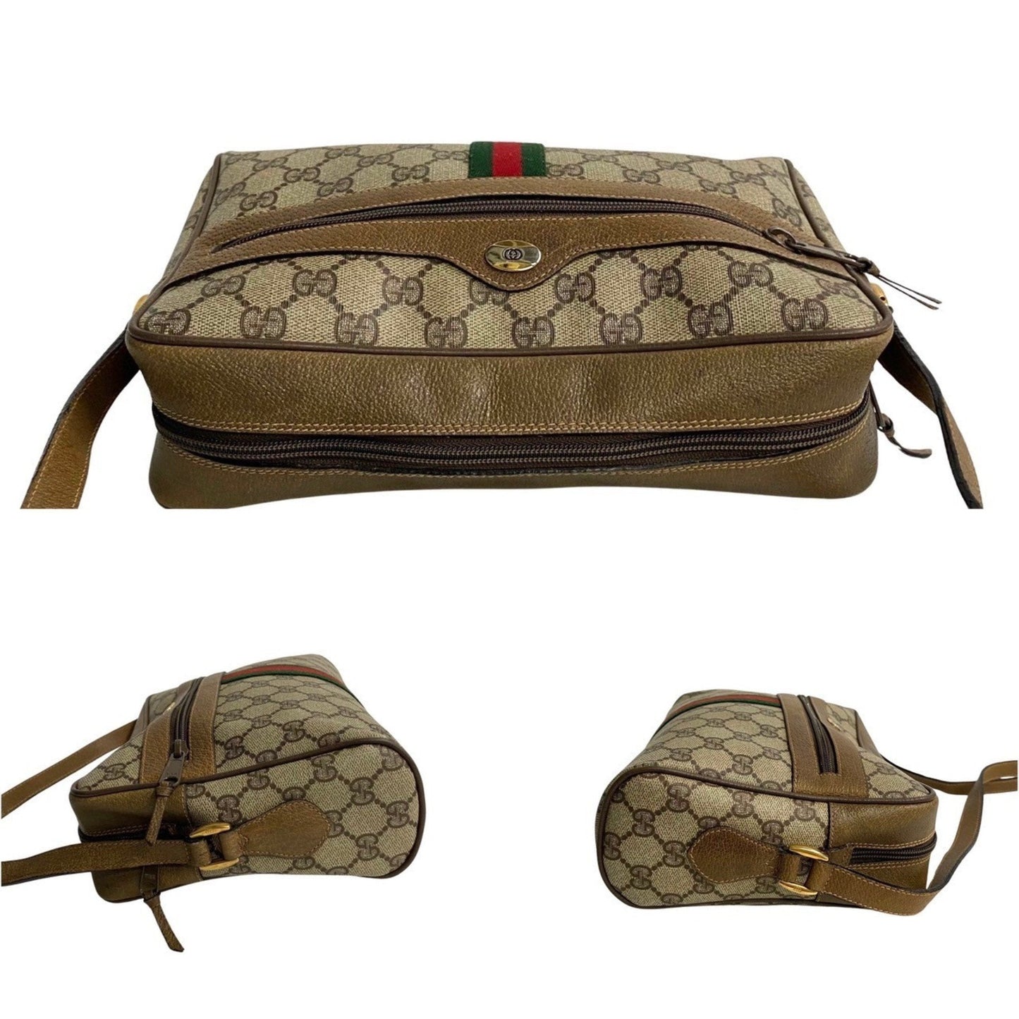 Gucci Sherry  Canvas Shoulder Bag ()