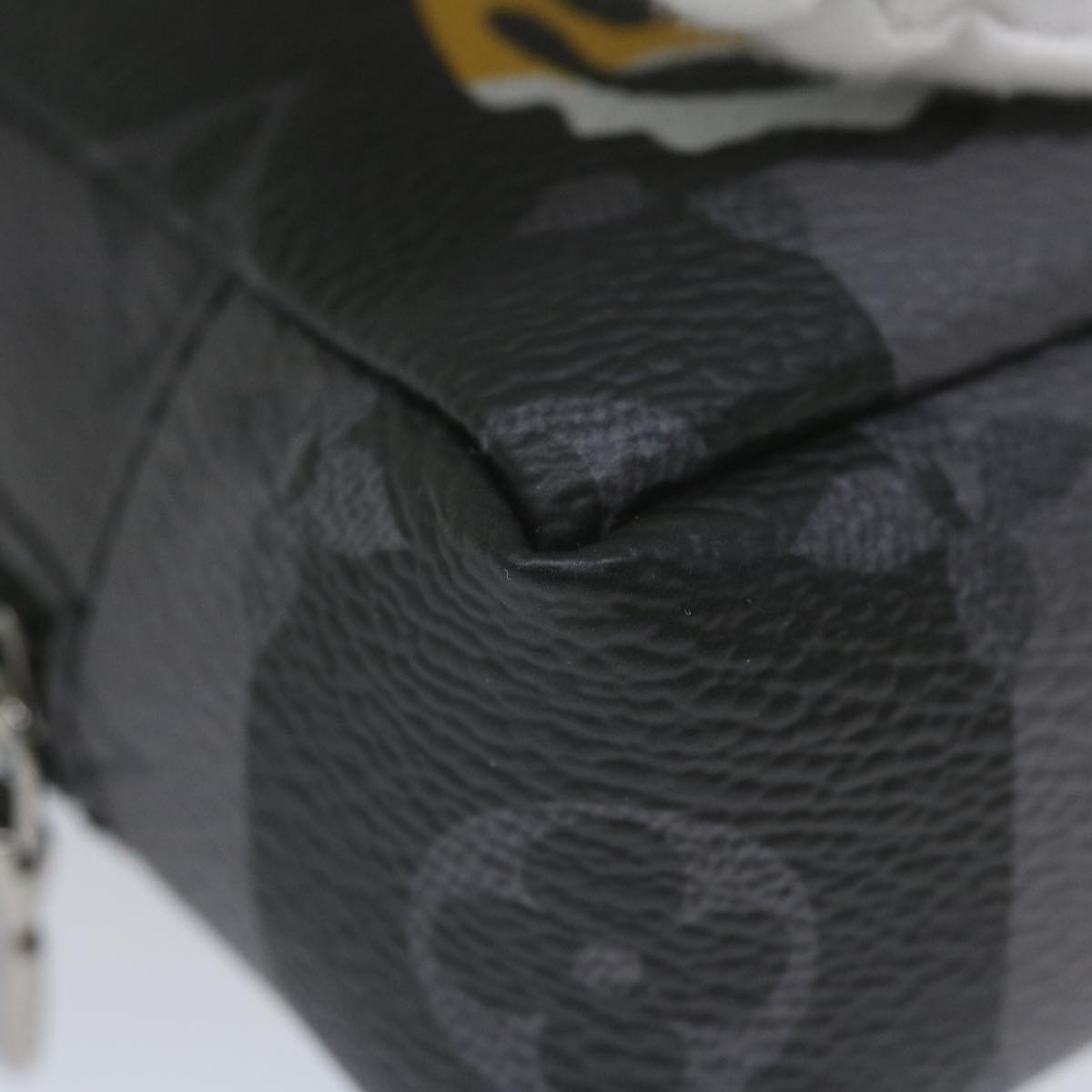 LOUIS VUITTON Monogram Eclipse Stripe NIGO Porte Cles Squared MP3224 60208S