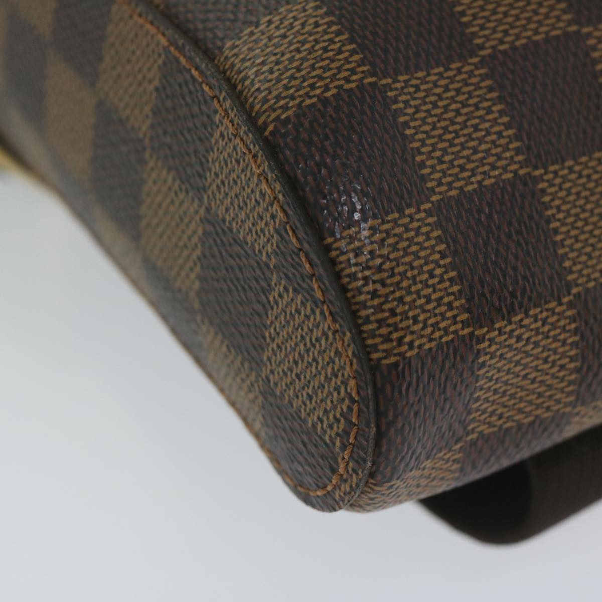 LOUIS VUITTON Damier Ebene Geronimos Shoulder Bag N51994 LV 60228A