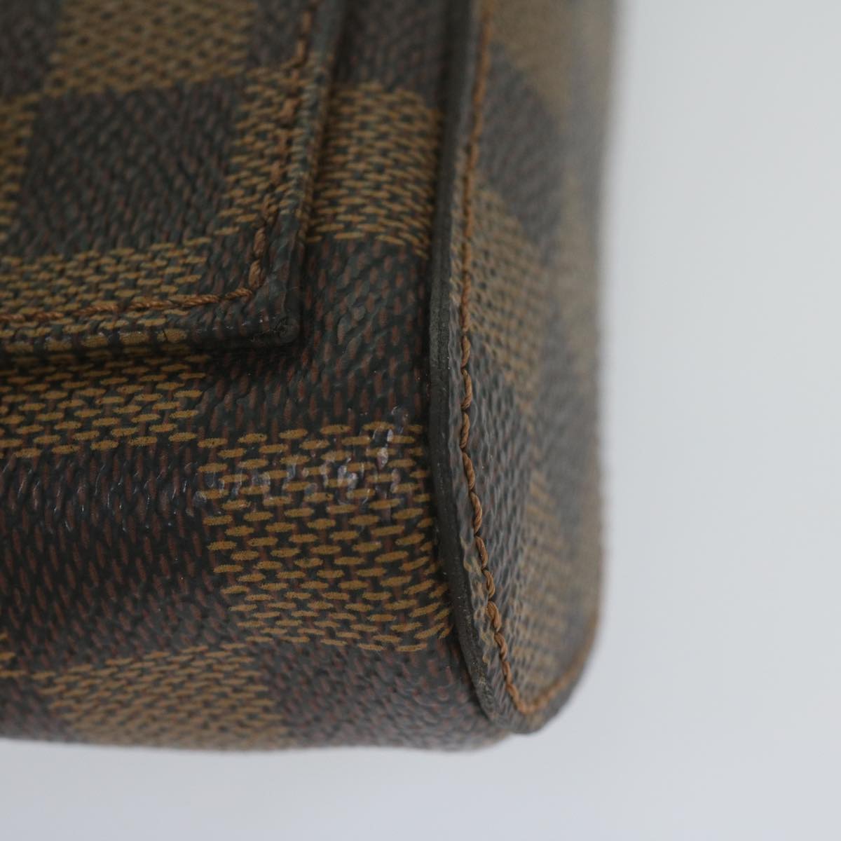 LOUIS VUITTON Damier Ebene Geronimos Shoulder Bag N51994 LV 60228A
