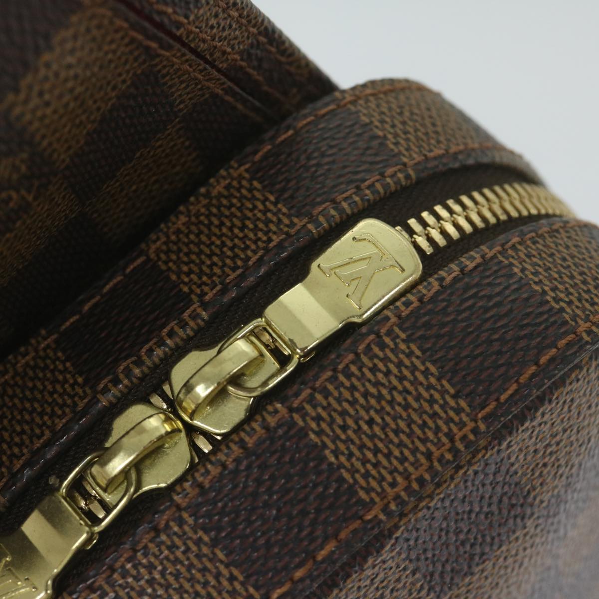 LOUIS VUITTON Damier Ebene Geronimos Shoulder Bag N51994 LV 60228A
