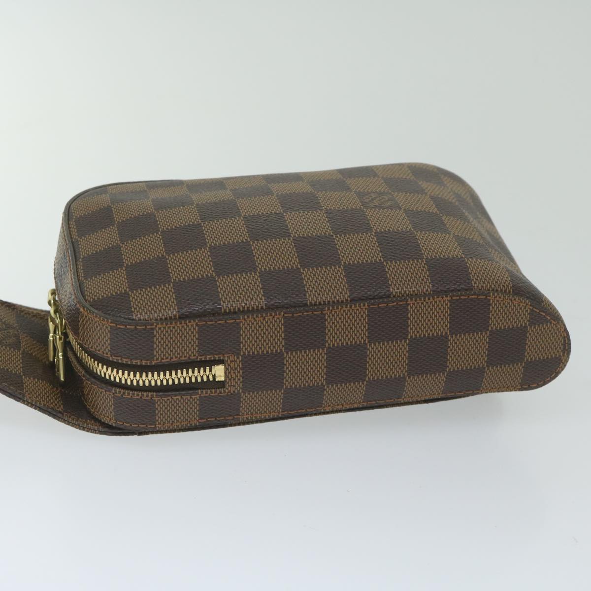 LOUIS VUITTON Damier Ebene Geronimos Shoulder Bag N51994 LV 60228A