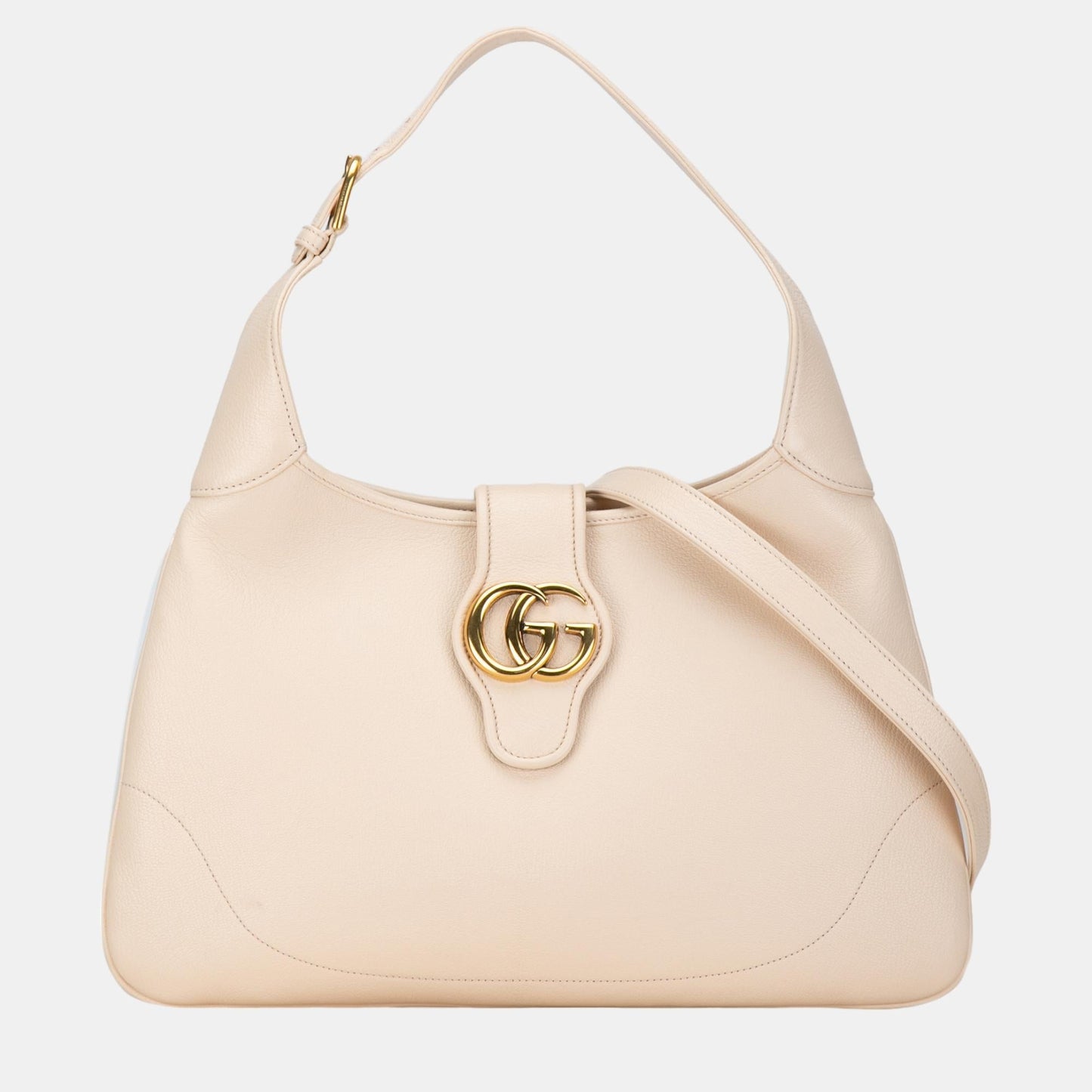 Luxury Gucci Trending 2025 Beige Medium Leather Aphrodite Crossbody