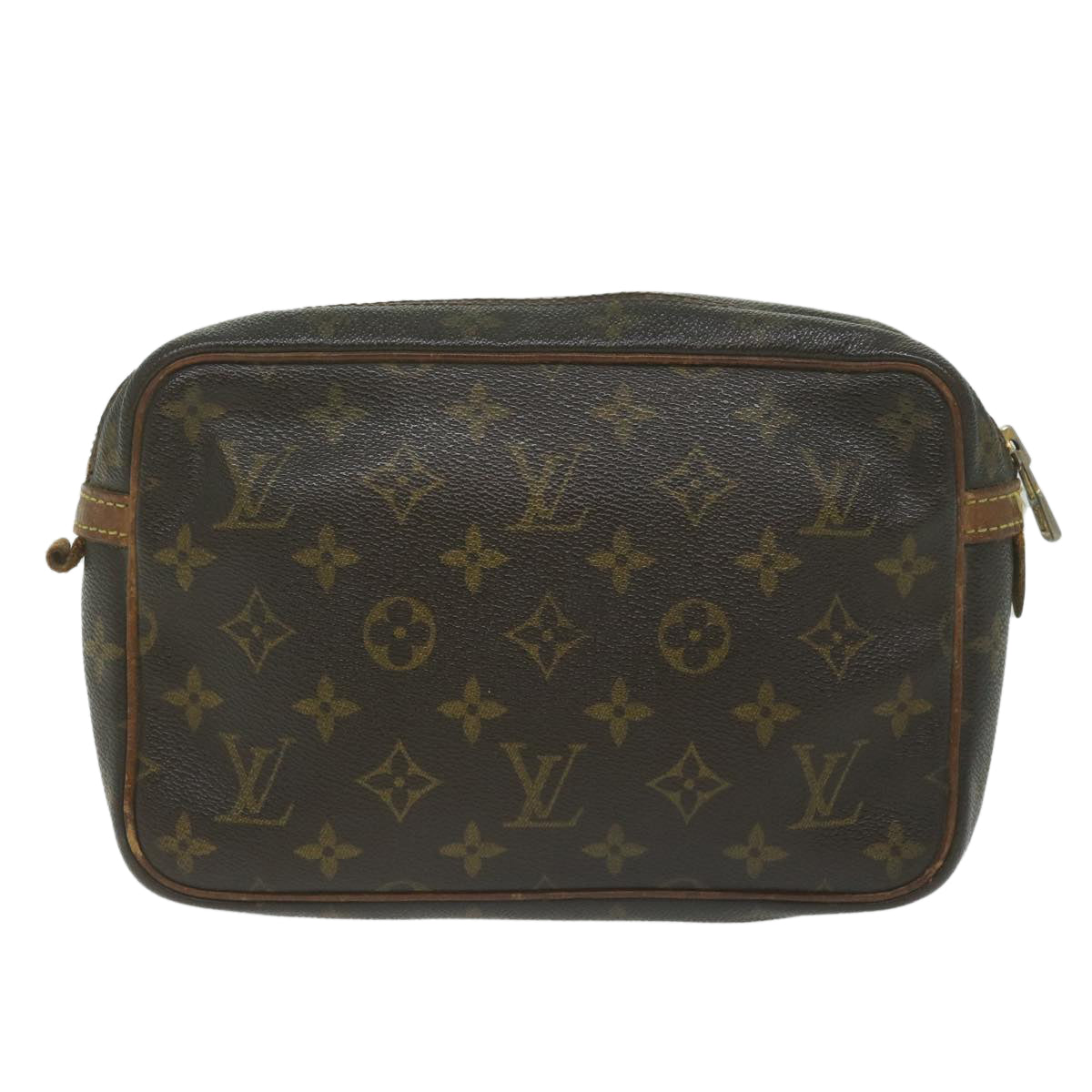 LOUIS VUITTON Monogram Compiegne 23 Clutch Bag M51847 LV 60308