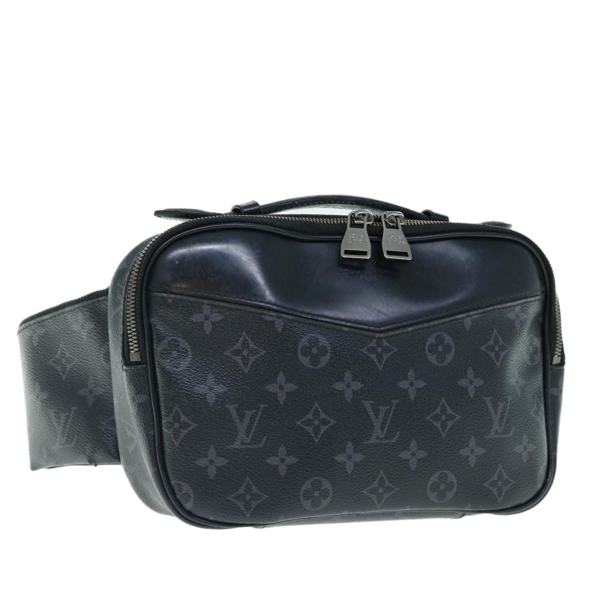 LOUIS VUITTON Monogram Eclipse Bum Bag Shoulder Bag M42906 LV 60313