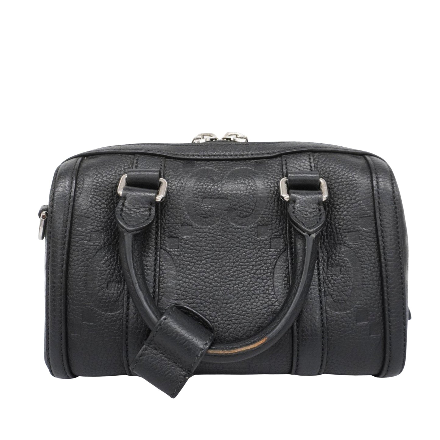 Gucci Double G  Leather Handbag ()