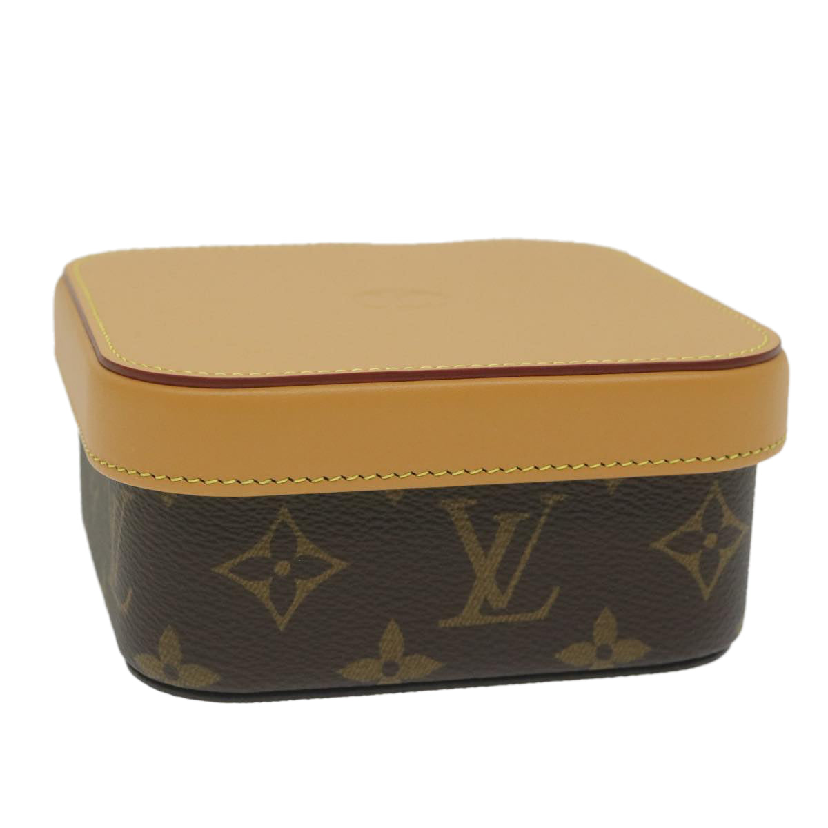LOUIS VUITTON Monogram Boite Camille MM Jewelry Box GI0018 LV 60609A