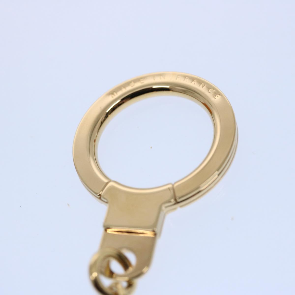 LOUIS VUITTON Chainne Anneau Cles Key Ring Gold Tone M58021 LV 60613