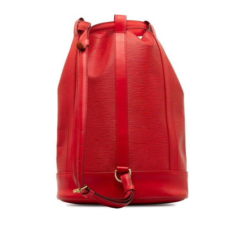 Louis Vuitton Epi Landnet M52357 Castilian Red Leather  Louis Vuitton