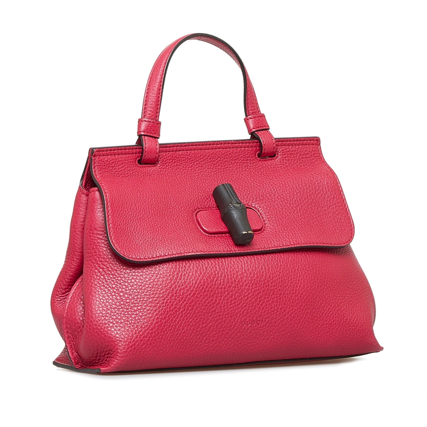 Luxury Gucci Medium Bamboo Daily Satchel