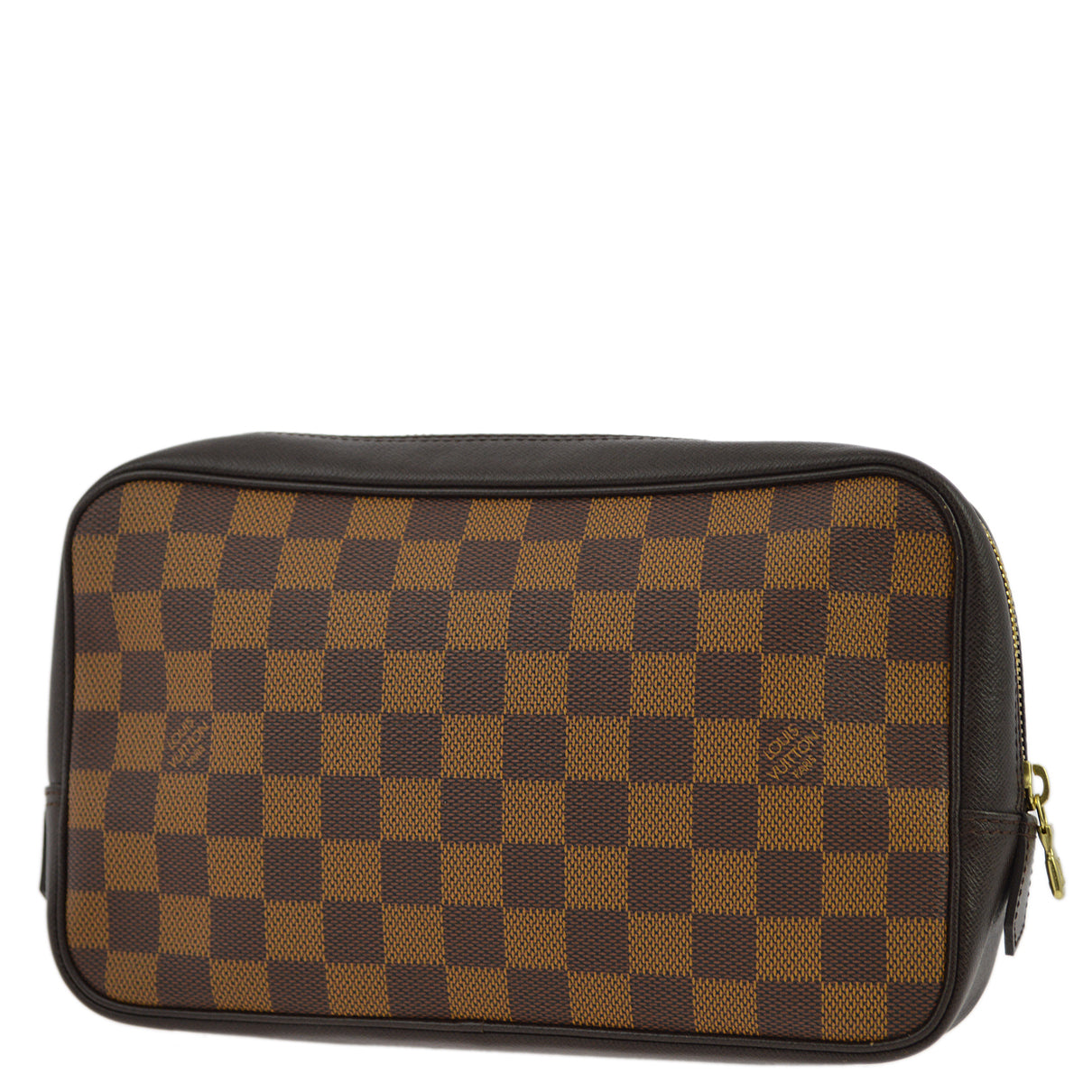 Louis Vuitton Damier Trousse Toilette Cosmetic Pouch N47623